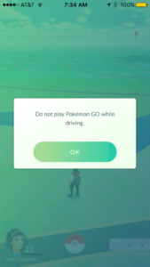 pokemon and driving could mean a criminal negligent operation charge