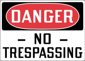 trespassing laws