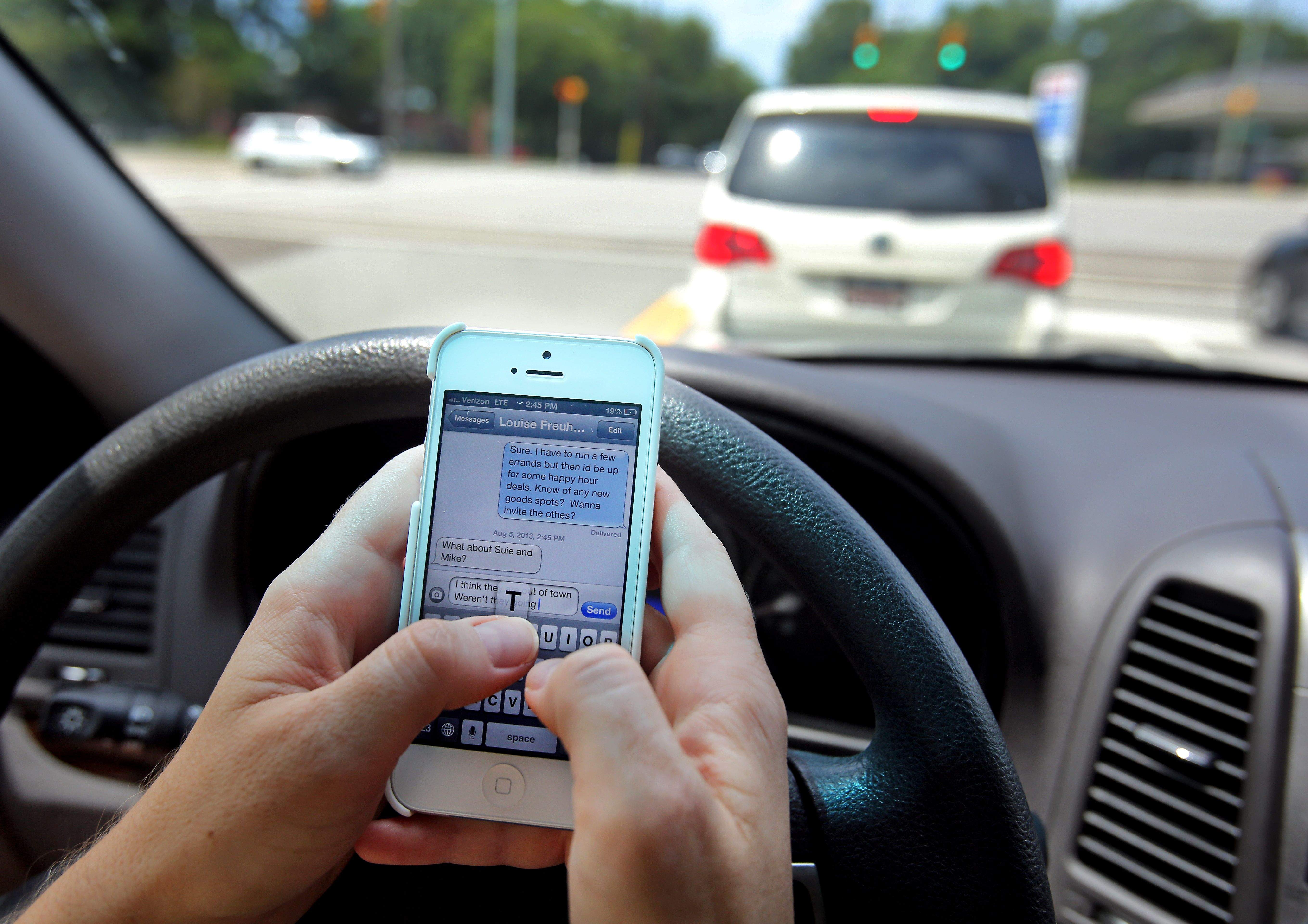 texting while driving is distracted driving